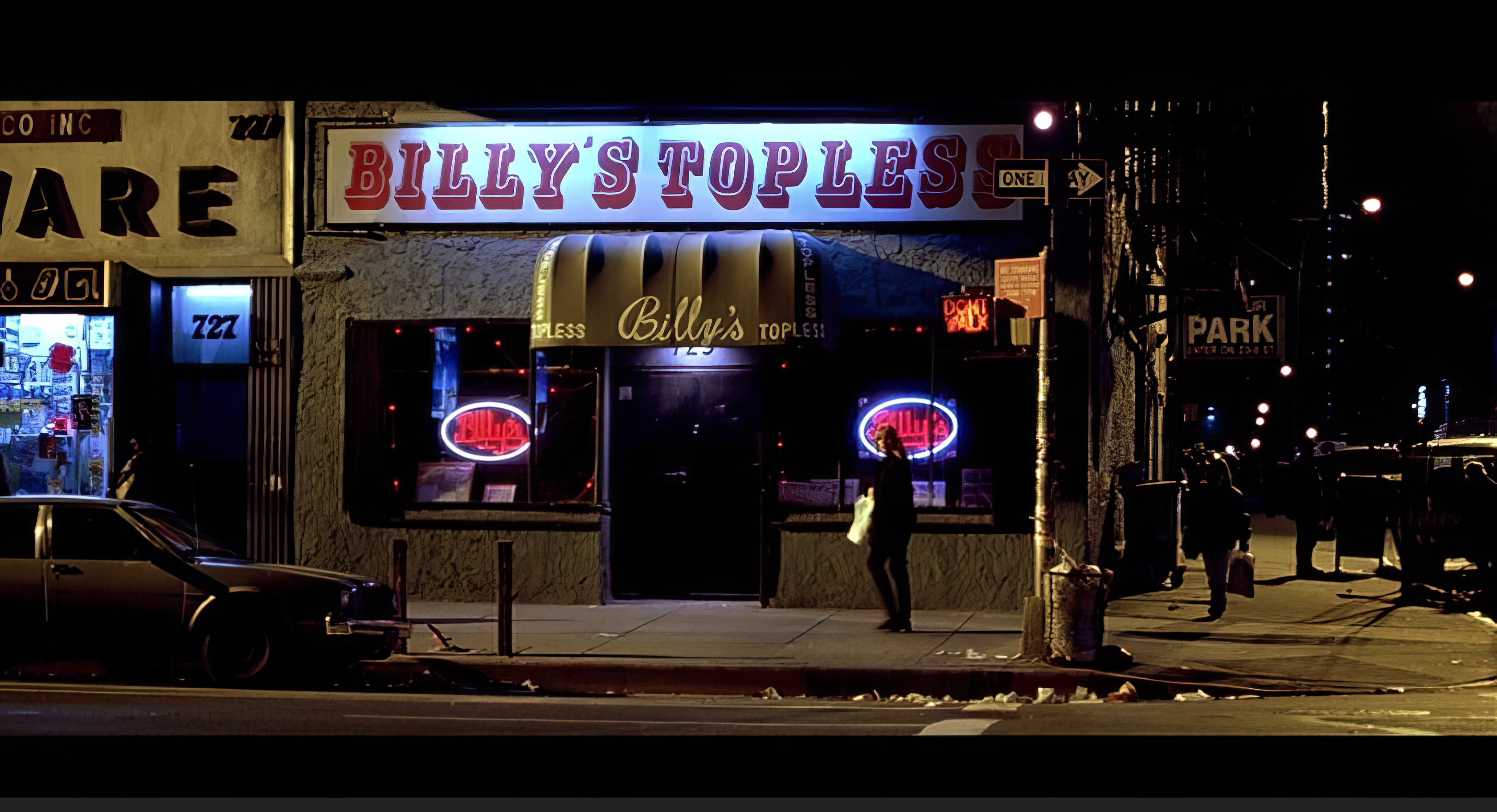 729 Sixth Avenue, after dark